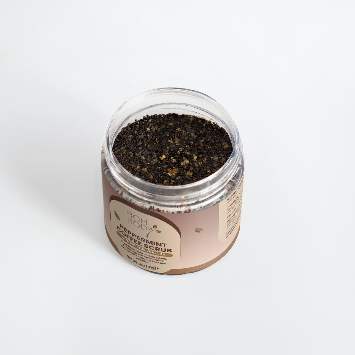 Peppermint Coffee Scrub