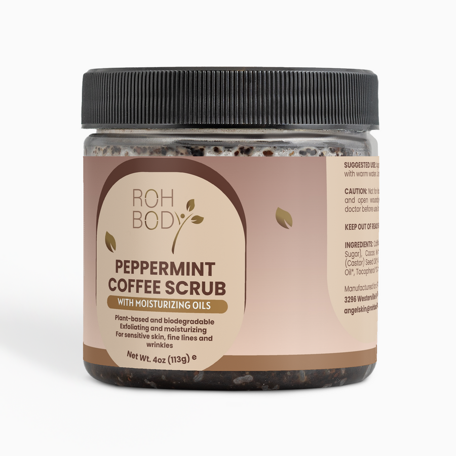Peppermint Coffee Scrub