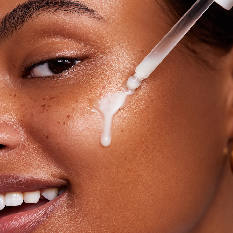 Brighter-looking skin, drop by drop